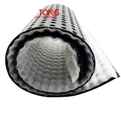 10mm 20mm 30mm Drainage Cell Board Plastic Sheet Dimple Drain Plate Mat for Landscape