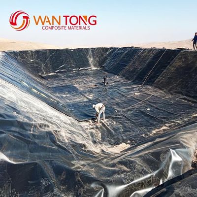 Onsite Installation Service for ASTM Standard Smooth HDPE Geomembrane Pond Pool Liner