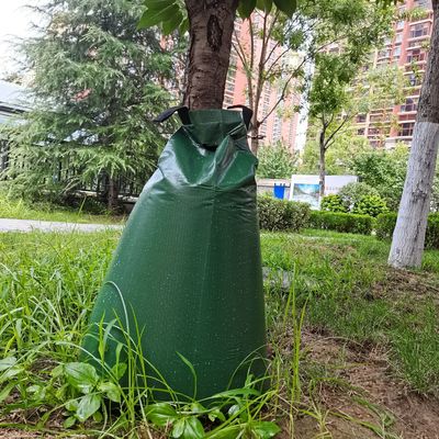 Green 2 Packs 15 Gallon Slow Release Self Drip Irrigation Tree Watering Bag CE/ISO Approved