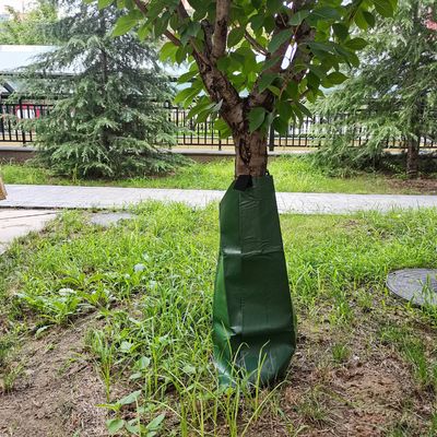 Green 2 Packs 15 Gallon Slow Release Self Drip Irrigation Tree Watering Bag CE/ISO Approved