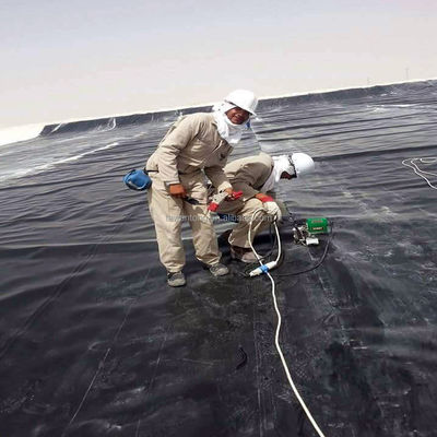 HDPE Geomembrane for Fish Shrimp Pond in Indonesia 1mm Thickness Durable Material