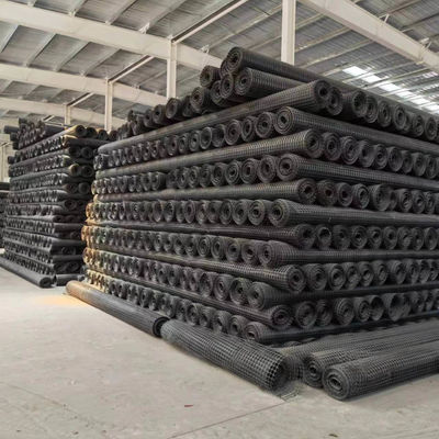 Driveway Biaxial Mesh Geogrid with 15KN 20KN 25KN 30KN 40KN Polypropylene Plastic PP