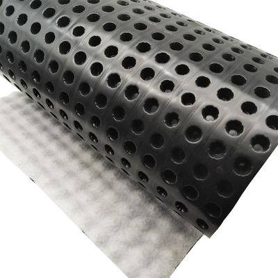 8mm Height HDPE PP Nonwoven Composite Dimple Drainage Sheet/Drainage Board