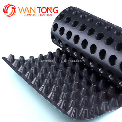 8mm HDPE PP Virgin Recycle Drainage Board for Building Underground Parking Structure