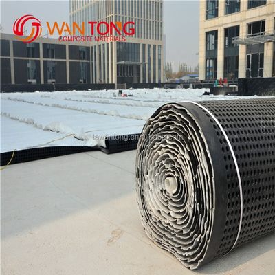 8mm HDPE PP Virgin Recycle Drainage Board for Building Underground Parking Structure