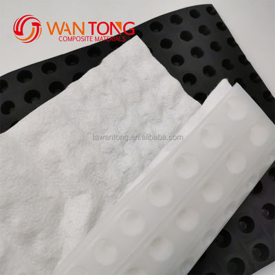 8mm HDPE PP Virgin Recycle Drainage Board for Building Underground Parking Structure