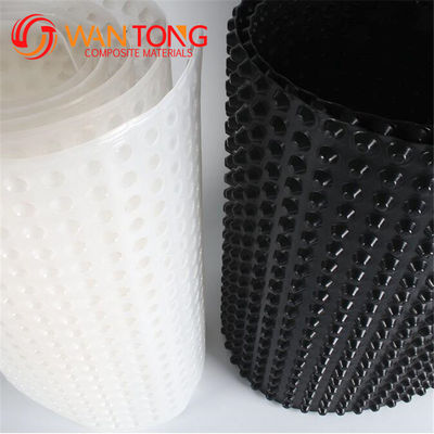 HDPE PP Virgin Recycle High Strength 10mm Dimple Height Drainage Board for Tunnel/Subway