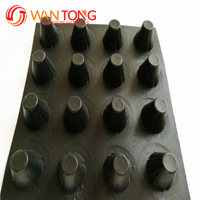 HDPE PP Virgin Recycle High Strength 10mm Dimple Height Drainage Board for Tunnel/Subway