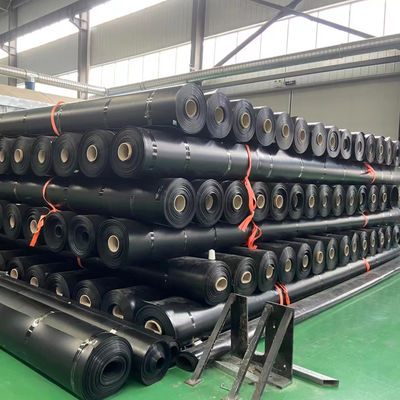 Black White Green Blue GB/ASTM GRI-GM13 Standard HDPE LDPE LLDPE PVC EPDM Geomembrane