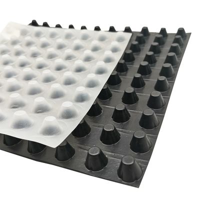 Earthwork Products 8mm HDPE Dimple Drainage Board With ISO9001 Certification