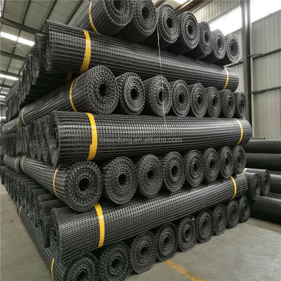 1-6m Width Biaxial Plastic Geogrid Geocomposites The Ultimate Road Building Solution