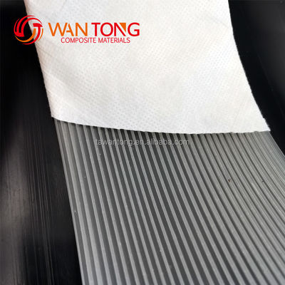 4mm Height PP PE Geotextiles Type Prefabricated Vertical Drain PVD Plastic Board Drain