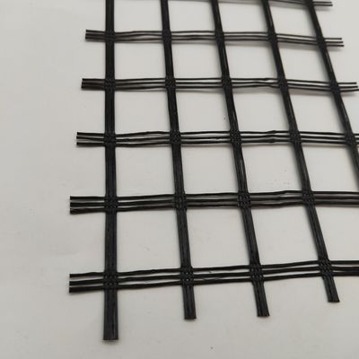 100-100kn High Tensile Strength Geogrids for Asphalt Pavement Reinforcement in Yellow