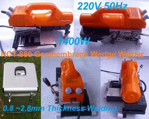 Embossing Welding Machine for PVC EVA HDPE LLDPE Geomembrane Joint Splice