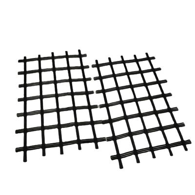 White Polyester Geogrid Reinforcement for Ground Stabilization in Civil Engineering