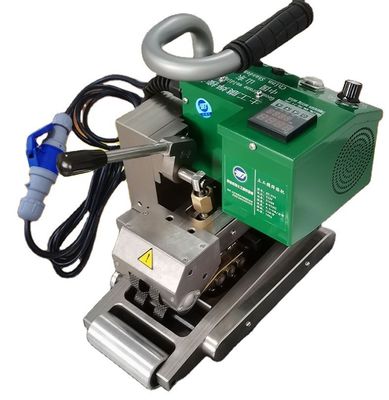 1800W PVC HDPE LDPE EVA Ecb PP Geomembrane Hot Wedge Welding Machine with 13kg Capacity