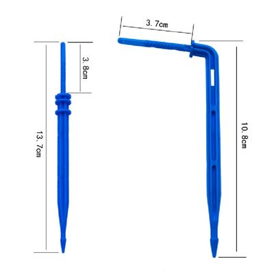 Greenhouse Drip Irrigation System Easy Installation Four Branches Long Arrow Dripper