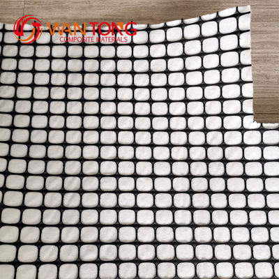 Plastic Road PP Biaxial Geogrid 40/40kn Composite Nonwoven Geotextile for Road Reinforcement