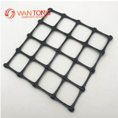 Road Reinforcement Nonwoven Pet Geotextile Composite PP Plastic 25kn Biaxial Geogrid