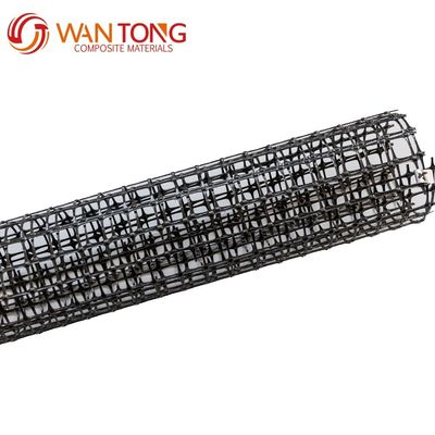 Black PP Biaxial Geogrid for 40-40kn Tensile Strength in General Sea Reclamation Project