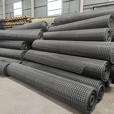 Road Construction Essential 50kn/M PP Biaxial Geogrid with CE/ISO9001 Certification