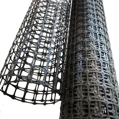 Road Construction Essential 50kn/M PP Biaxial Geogrid with CE/ISO9001 Certification