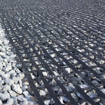 High Tensile Strength Geogrids 1m-6m Width for Asphalt Pavement Strengthening Project