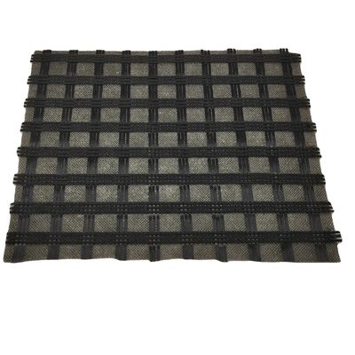 Durable White Warp-Knitting Geogrid Nonwoven for Reinforced Concrete Road Surfaces