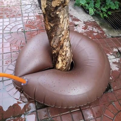 Saving Water 15 Gallon PVC Tree Watering Irrigation Bag Ring for Tree Drip Irrigation