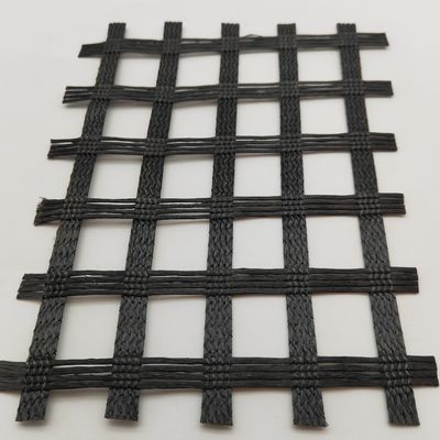 ISO Standard Geocomposite Fiberglass Geogrid for Asphalt Layer Reinforcement 50/50kn