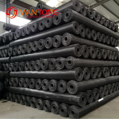 1-6m Width 30kn Plastic PP Biaxial Geogrid Composite Geotextile for Road Construction