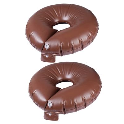 15 Gallon Slow Release Water Saving PVC Brown Tree Watering Ring for Plants and Shrubs