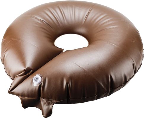 15 Gallon Slow Release Water Saving PVC Brown Tree Watering Ring for Plants and Shrubs