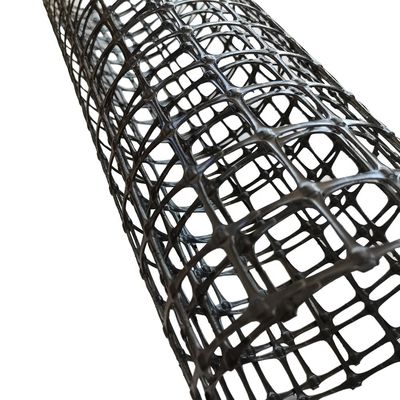 1-6m Width Biaxial PP Polypropylene Geogrid Composite Nonwoven Geotextile for Road Base