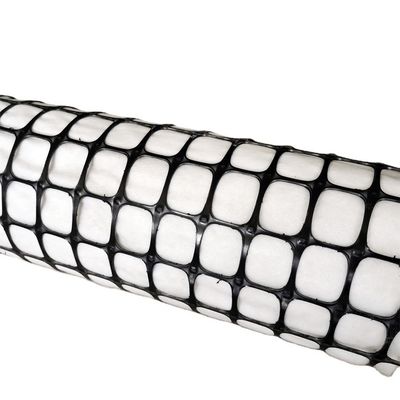 Black Wantong Composite PP Biaxial Geogrid For Road Construction