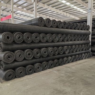 Highway Road Polypropylene Geogrid 50m Length and Durable for Construction Projects