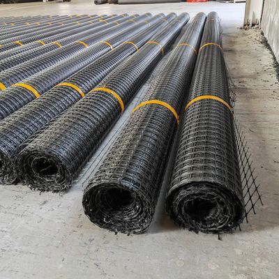 Highway Road Polypropylene Geogrid 50m Length and Durable for Construction Projects