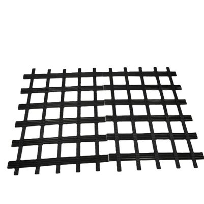 Warehouse Warp-Knitted Polyester Geogrid Pet Biaxial/ Uniaxial Geogrid with CE /ISO9001