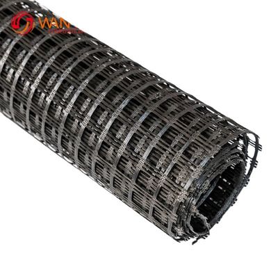 Polyester Biaxial Geogrid with CE/ISO9001 Certification Mesh Size 25mm*25mm 's Leading