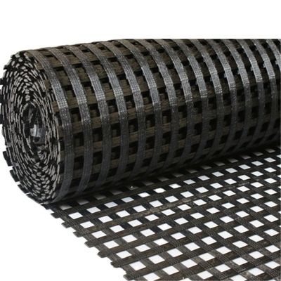 Polyester Biaxial Geogrid with CE/ISO9001 Certification Mesh Size 25mm*25mm 's Leading