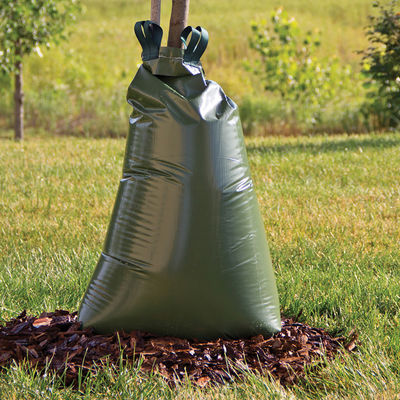 Planted Trees Watering Bag with 20 Gallon Slow Release and Drip Irrigation System